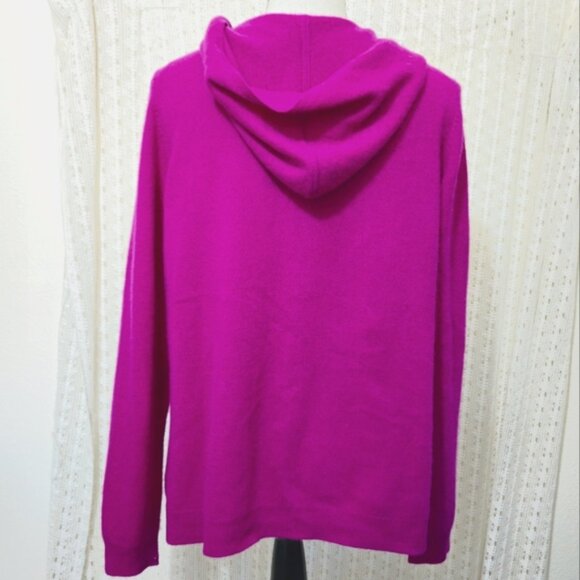 NEW Charter Club Luxury Cashmere Zip Up Hoodie Size 1X - Picture 3 of 7